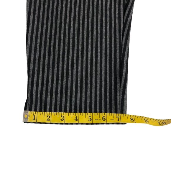Vintage Carolina Colours Pants Womens M Striped Crop Pull On Elastic Waist Knit - Picture 7 of 10